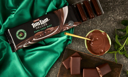 Chocolate Tim Tam Chocolate Amargo y Menta (175g) (TimTam Dark Mint)