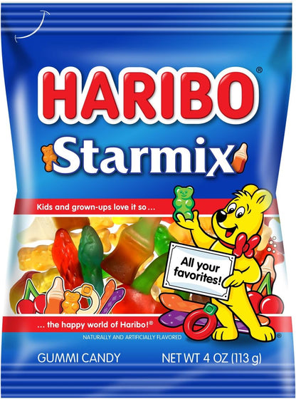 Gomitas HARIBO Original Favourites StarMix Gummies. Mix de Tus Gomitas Favoritas. (113g)