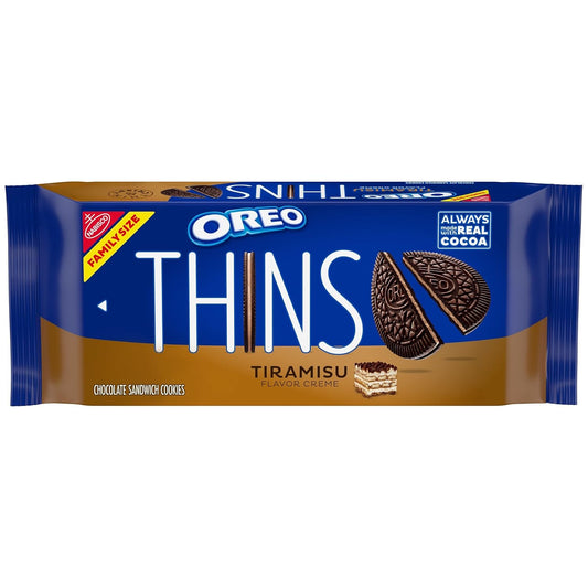 Galletas OREO THINS Sabor Tiramisu (334g)